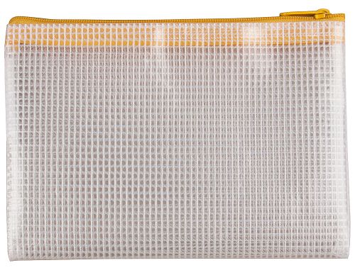 Bolsa multiusos q-connect din a6 abertura superior com fecho amarelo , Q-connect , 152878 , 5705831186675